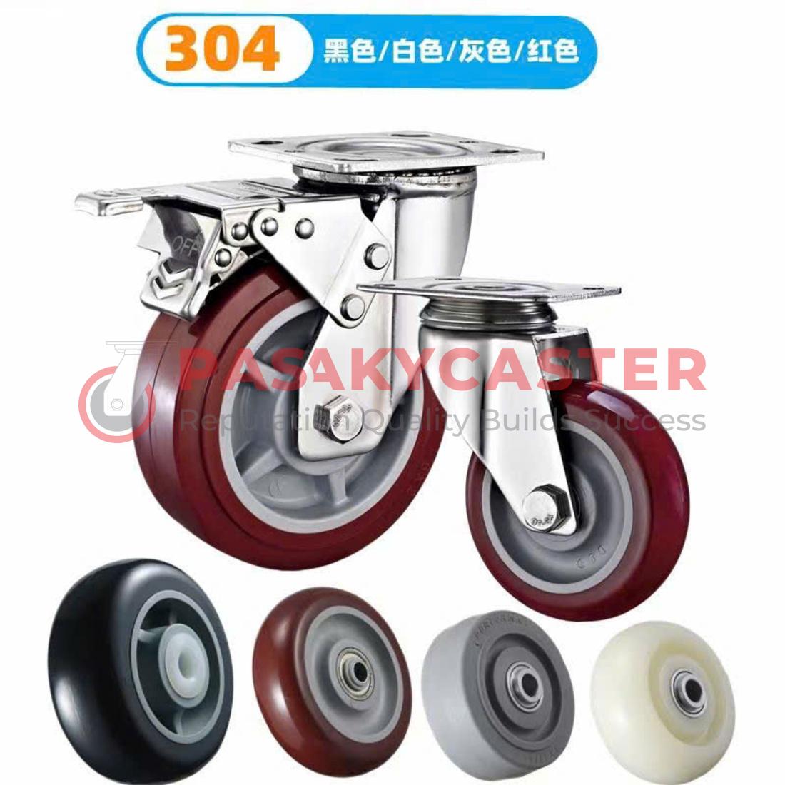 Bánh Xe Thép Không Gỉ inox 304 ? Ưu Điểm Và Nhược Điểm